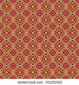 Seamless abstract color engraving pattern. Texture for certificate or diploma, currency and money design. Single-leaf woodcut, xylography, printmaking. Vector Illustration