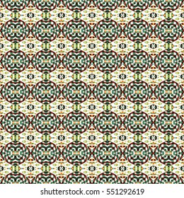Seamless abstract color engraving pattern. Texture for certificate or diploma, currency and money design. Single-leaf woodcut, xylography, printmaking. Vector Illustration