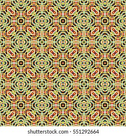 Seamless abstract color engraving pattern. Texture for certificate or diploma, currency and money design. Single-leaf woodcut, xylography, printmaking. Vector Illustration