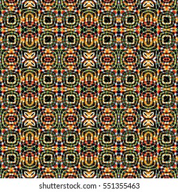 Seamless abstract color engraving pattern. Texture for certificate or diploma, currency and money design. Single-leaf woodcut, xylography, printmaking. Vector Illustration