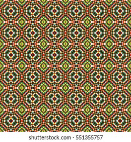 Seamless abstract color engraving pattern. Texture for certificate or diploma, currency and money design. Single-leaf woodcut, xylography, printmaking. Vector Illustration