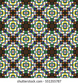 Seamless abstract color engraving pattern. Texture for certificate or diploma, currency and money design. Single-leaf woodcut, xylography, printmaking. Vector Illustration