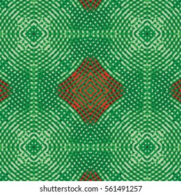 Seamless abstract color engraving pattern. Texture for certificate or diploma, currency and money design. Single-leaf woodcut, xylography, printmaking. Vector Illustration