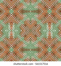 Seamless abstract color engraving pattern. Texture for certificate or diploma, currency and money design. Single-leaf woodcut, xylography, printmaking. Vector Illustration
