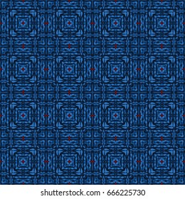 Seamless abstract color engraving pattern. Texture for certificate or diploma, currency and money design. Single-leaf woodcut, xylography, printmaking. Vector Illustration