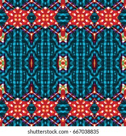 Seamless abstract color engraving pattern. Texture for certificate or diploma, currency and money design. Single-leaf woodcut, xylography, printmaking. Vector Illustration