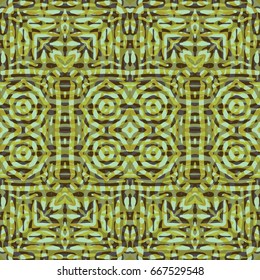 Seamless abstract color engraving pattern. Texture for certificate or diploma, currency and money design. Single-leaf woodcut, xylography, printmaking. Vector Illustration