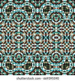 Seamless abstract color engraving pattern. Texture for certificate or diploma, currency and money design. Single-leaf woodcut, xylography, printmaking. Vector Illustration