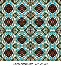 Seamless abstract color engraving pattern. Texture for certificate or diploma, currency and money design. Single-leaf woodcut, xylography, printmaking. Vector Illustration