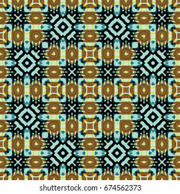 Seamless abstract color engraving pattern. Texture for certificate or diploma, currency and money design. Single-leaf woodcut, xylography, printmaking. Vector Illustration
