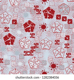 Seamless abstract color pattern. Spring paints.
Background texture consists of square suns. Just for editing. 