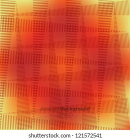 Seamless abstract color plaid