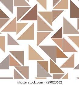Seamless abstract colored geometric triangle lines pattern. Good for web page, wallpaper, graphic design, catalog, texture or background. Vector illustration graphic.