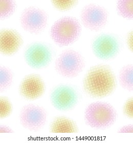 seamless abstract colorful dot pattern background