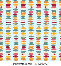 Seamless abstract colorful geometric pattern. Vector 