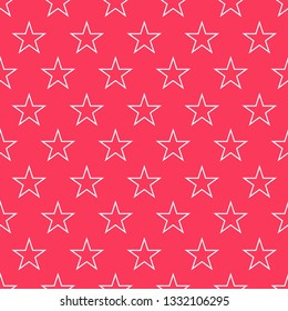 Seamless abstract colorful geometric pattern with bright stars. Vector pattern