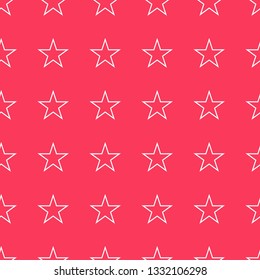 Seamless abstract colorful geometric pattern with bright stars. Vector pattern