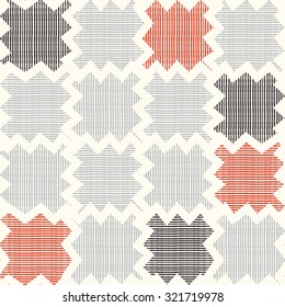 seamless abstract colorful patchwork pattern