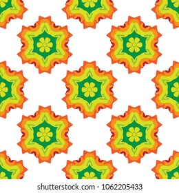 Seamless Abstract Colorful Pattern