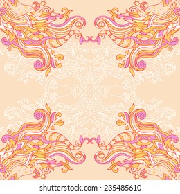 Seamless abstract colorful pattern.  Can be used for cards, invitations, fabrics, wallpapers, scrap-booking, ornamental template for design and decoration, etc