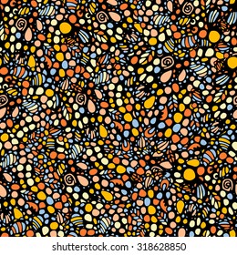 Seamless abstract colorful psychedelic background
