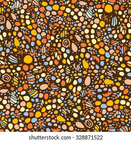 Seamless abstract colorful psychedelic background