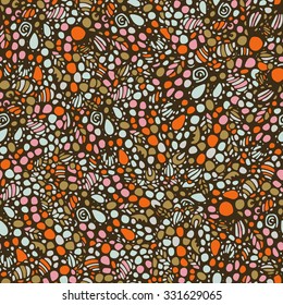 Seamless abstract colorful psychedelic background