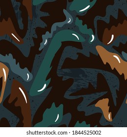 Seamless abstract colorful urban pattern