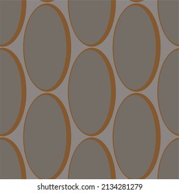 Seamless abstract colorful vertical stripes pattern with circles. Polka dots pattern. Vector