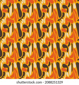 Seamless abstract colorful wave pattern 