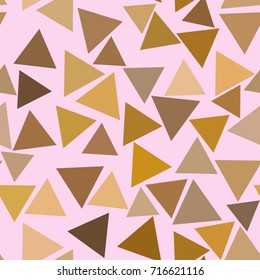 Seamless abstract conceptual geometric triangle pattern. Good for web page, graphic design, catalog, texture or background. Vector illustration graphic.