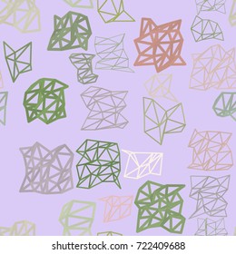 Seamless abstract conceptual geometric triangle strip pattern. Good for web page, graphic design, catalog, texture or background. Vector illustration graphic.