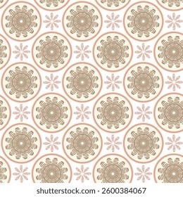 Seamless abstract creativity design for summer violet and yellow mandala flower texture background design for textiles, wallpaper..,