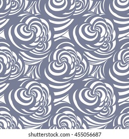 Seamless abstract curl pattern can be used for wallpaper, website background, wrapping paper. Swirl bright pattern. Abstract design.