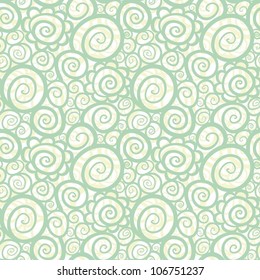 Seamless abstract curly wave pattern-model for design of gift packs, patterns fabric, wallpaper, web sites, etc.