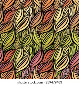 Seamless abstract curly wave pattern-model for design of gift packs, patterns fabric, wallpaper, web sites, etc.