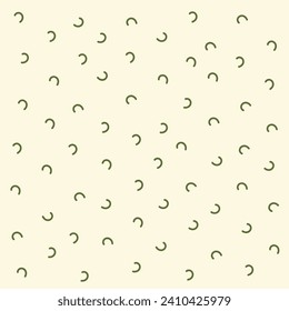 Seamless abstract curve line stroke pattern background. Flat simple minimal charm pattern graphic vector illustration. Hand-drawn curve shape graphic element.Textile, wrapping paper, fashion backgroud