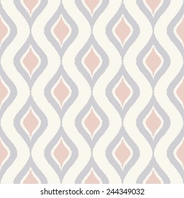 seamless abstract curve ornament scribble pattern