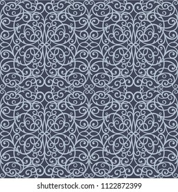 seamless abstract dark blue background