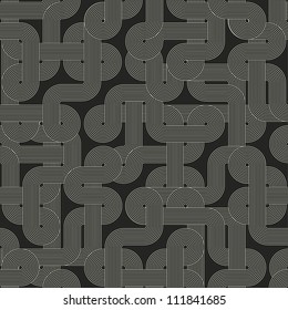Seamless abstract dark pattern. Vector illustration