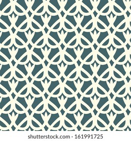 Seamless abstract decorative ornamental pattern