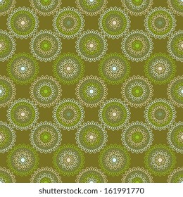 Seamless abstract decorative ornamental pattern