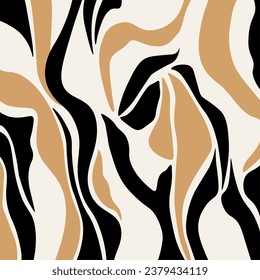 Seamless abstract decorative pattern. Vector Illustration