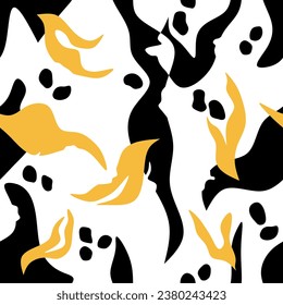 Seamless abstract decorative pattern. Vector Illustration
