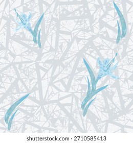 Diseño abstracto inconsútil para el Fondo de pantalla, tela de la impresora, decoración de la impresión de papel. Ilustrador de Vector.
