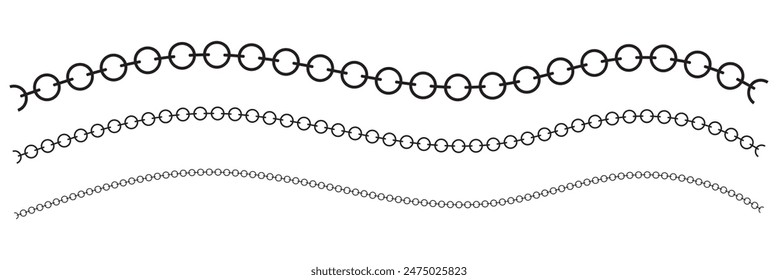 Seamless abstract diagonal chain pattern. Vector Illustration design eps 10