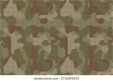 Textura geométrica de camuflaje de fondo de tecnología digital abstracta sin costuras