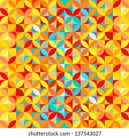 seamless abstract disco pattern