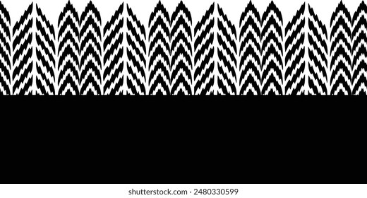 Seamless abstract distressed chevron pattern.Floral brush strokes seamless pattern background for fashion prints, graphics, backgrounds and crafts