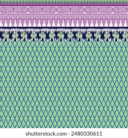 Seamless abstract distressed chevron pattern.Floral brush strokes seamless pattern background for fashion prints, graphics, backgrounds and crafts